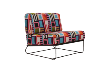 AKSEL Sessel Outdoor (bunt)