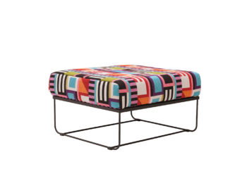 AKSEL Hocker Outdoor (bunt)
