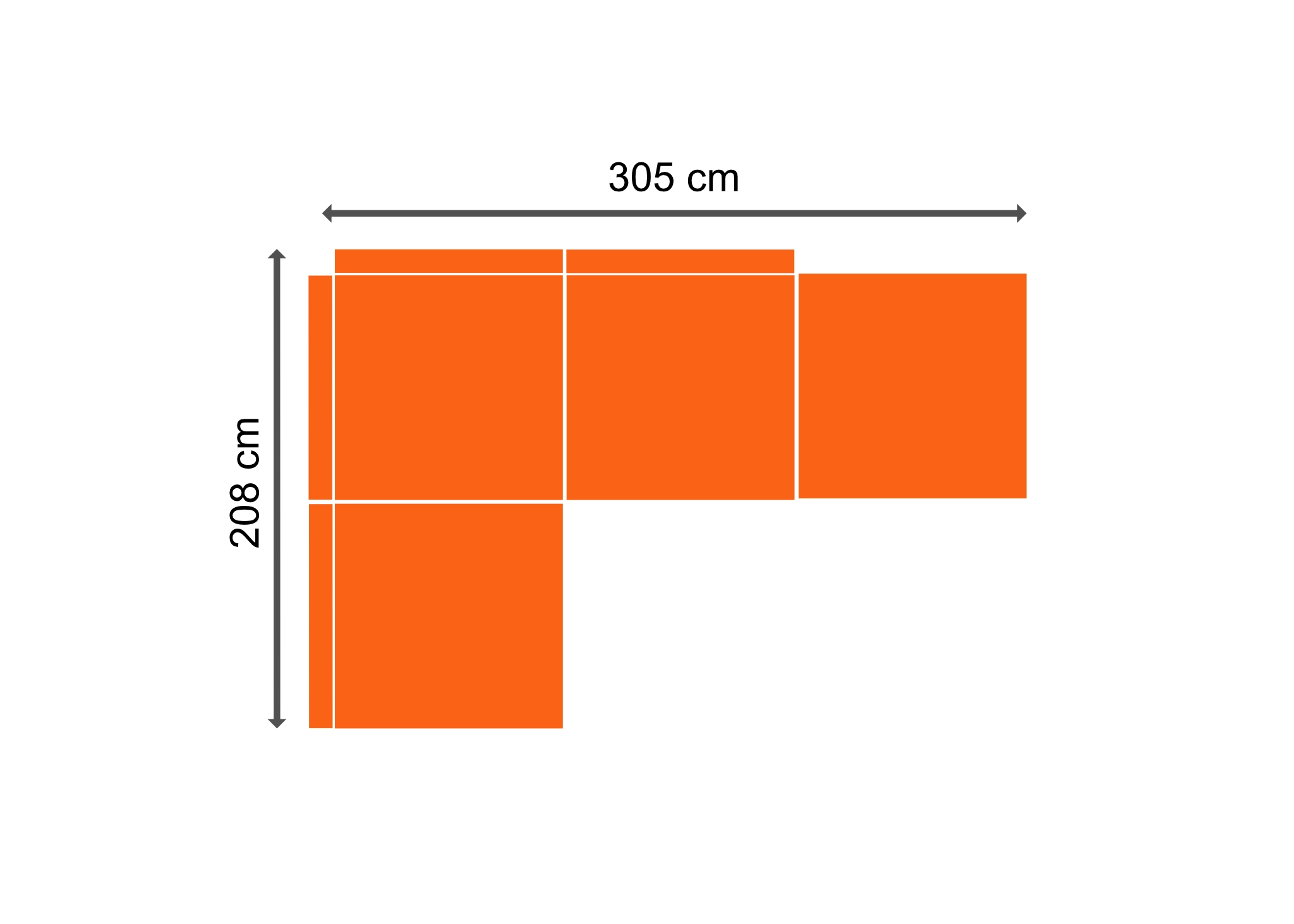 NICA Loungetime Maße